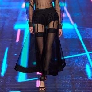 Dolce & Gabbana Garter Belt L NWT Thigh Stockings